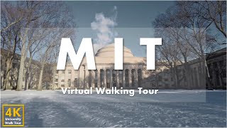 Massachusetts Institute of Technology MIT  Virtual Walking Tour 4k 60fps [upl. by Rawde701]