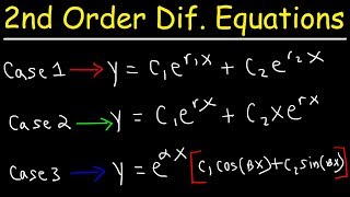 Second Order Linear Differential Equations [upl. by Eiramit]