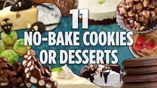 11 Easy No Bake Cookies amp Desserts  Dessert Recipes  Allrecipescom [upl. by Thierry]