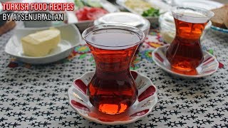 How To Make Turkish Tea amp Breakfast  Everything You Need To Know [upl. by Neladgam]