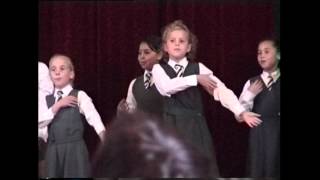 Wake up choir action song Bergvliet Primary Kindergarten Choir 1997 [upl. by Sawyor]