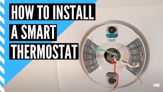 How To Install A Smart Thermostat [upl. by Akiam]