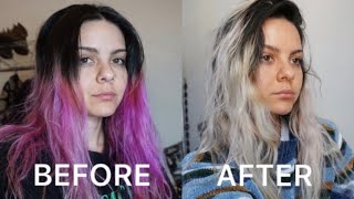 DIY Hair Color Remover with Vitamin C  No Bleach [upl. by Aina]