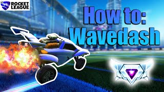 Rocket League  Wavedash Tutorial amp How to Chain Wavedash [upl. by Eineg725]