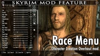 Skyrim Mod Feature RaceMenu by expired [upl. by Skippy]