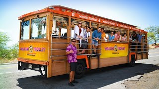 Waikiki Trolley  Honolulus Hop On and Hop Off Sightseeing Tour [upl. by Ydissahc]