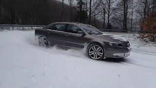 VW Phaeton 30 tdi snow drift [upl. by Amir884]