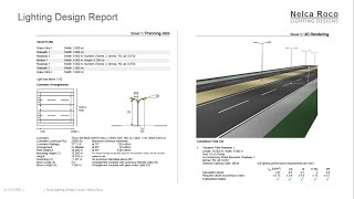 How to generate a Road Lighting Design Calculation Report in Dialux evo [upl. by Judenberg]