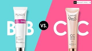 Ponds BB Cream vs Lakme CC Cream  Compare BB amp CC Cream  Which One Is Right for You  Be Beautiful [upl. by Drahcir851]