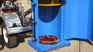 Drum Crusher Barrel Compactor [upl. by Hollingsworth626]