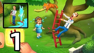 Gardenscapes‏  Gameplay Part 1 AndroidIOS [upl. by Levania]