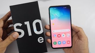 Samsung Galaxy S10e Unboxing amp Overview Compact Flagship [upl. by Ennaitsirk80]