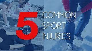 5 Common Sports Injuries [upl. by Audres]