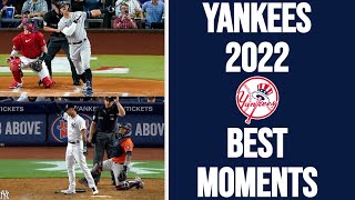 YANKEES 2022 BEST REGULAR SEASON MOMENTS [upl. by Enomys]