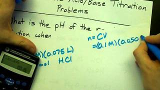 How to Solve Titration Problems HCl  NaOH [upl. by Doss]