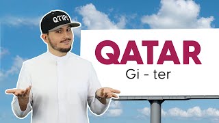 QTip How to pronounce Qatar properly [upl. by Odarnoc]