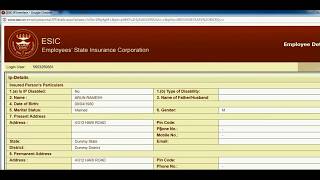 How To Check ESIC Status Employees State Insurance Corporation [upl. by Colpin821]