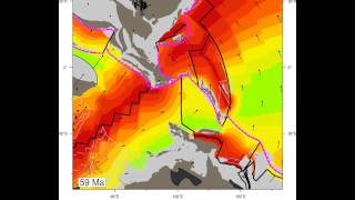 Southeast Asia plate tectonic evolution  regional view [upl. by Errehs566]