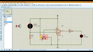 Proteus  Basics  Automatic Night Light [upl. by Drucy]