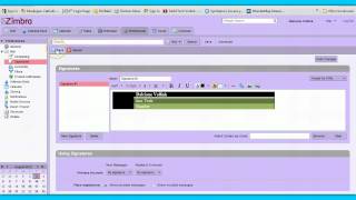 Zimbra Email Signatures [upl. by Adihahs]