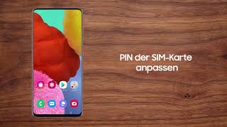 Galaxy Smartphone PINOptionen der SIMKarte anpassen [upl. by Anihs891]