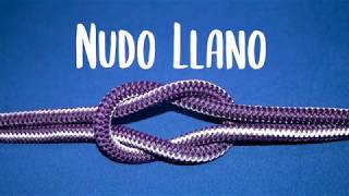 Tutorial de nudo llano [upl. by Eentihw546]