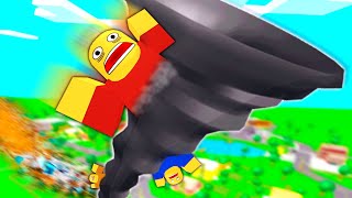 MEGA TORNADO EN ROBLOX 🤣😂 [upl. by Falk]