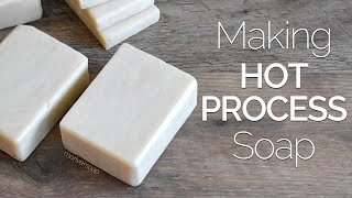 Making Hot Process Soap with Recipe  MO River Soap [upl. by Evyn]