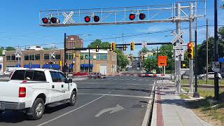 Marshall Street level crossing upgrade Norristown PA [upl. by Carder]