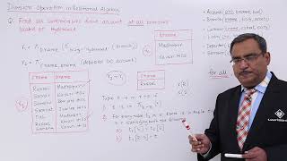 DBMS  Division Operation in Relational Algebra [upl. by Mcilroy]