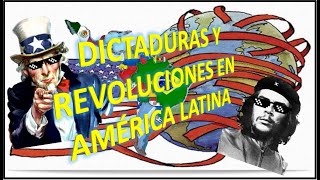 📜AMÉRICA LATINA 1 DICTADURAS Y REVOLUCIONES SIGLO 20 Intervencionismo Guerra Fría Soft power📜 [upl. by Byrn]