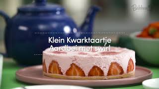 Dr Oetker  Klein kwarktaartje aardbei met swirl [upl. by Strenta388]