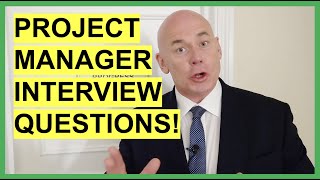 PROJECT MANAGER Interview Questions amp ANSWERS How to PASS a Project Management Job Interview [upl. by Euqinimod535]