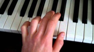 How to play axis of awesome 4 chords  accords song on piano [upl. by Klecka]