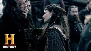 Vikings Princess Kwenthrith Examines Her New Warriors Season 2 Episode 9  History [upl. by Macpherson141]