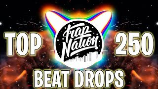 TOP 250 BEST BEAT DROP SONGS OF ALL TIME  1 Hour Version [upl. by Aman117]