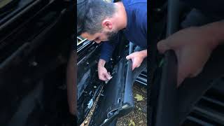 Audi A8 D3 Door Panel and Window Removal [upl. by Bishop454]