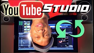 How To Rotate Videos In YOUTUBE Studio Editor  Unhide Rotate Buttons [upl. by Analise]