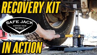 6 Ton Bottle Jack Recovery Kit  Product Demonstration [upl. by Madlen179]