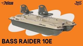 PELICAN  BASS RAIDER 10E Fishing Boat Walkthrough [upl. by Graham965]