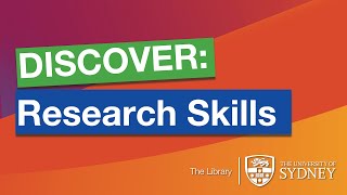 Discover Research Skills [upl. by Avery]