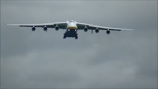 Antonov An 225 Mriya  Gardermoen airport [upl. by Rivi]