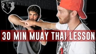 Muay Thai Training 101 Full Beginners Class [upl. by Abner342]