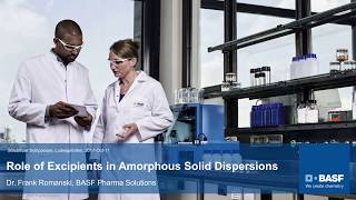 Role of Excipients in Amorphous Solid Dispersions [upl. by Akimot973]