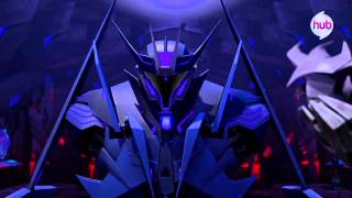 Megatrons Favorite SongTransformers Prime Takeover Promo  The Hub [upl. by Akenahs1]