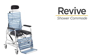 Broda Seating Series Revive Shower Commode [upl. by Oijimer]