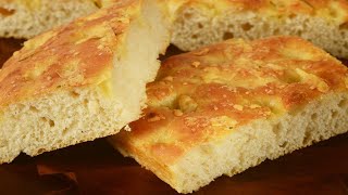 Focaccia Bread Recipe Demonstration  Joyofbakingcom [upl. by Kcirrej]