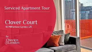 Clover Court Apartments London  Serviced Apartment Tour [upl. by Rosella187]