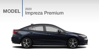 2020 Subaru Impreza Premium  Model Review [upl. by Riplex]