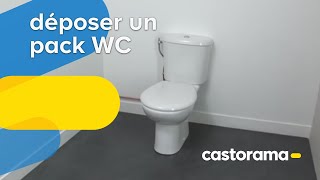 Comment démonter un WC  Castorama [upl. by Nallek867]